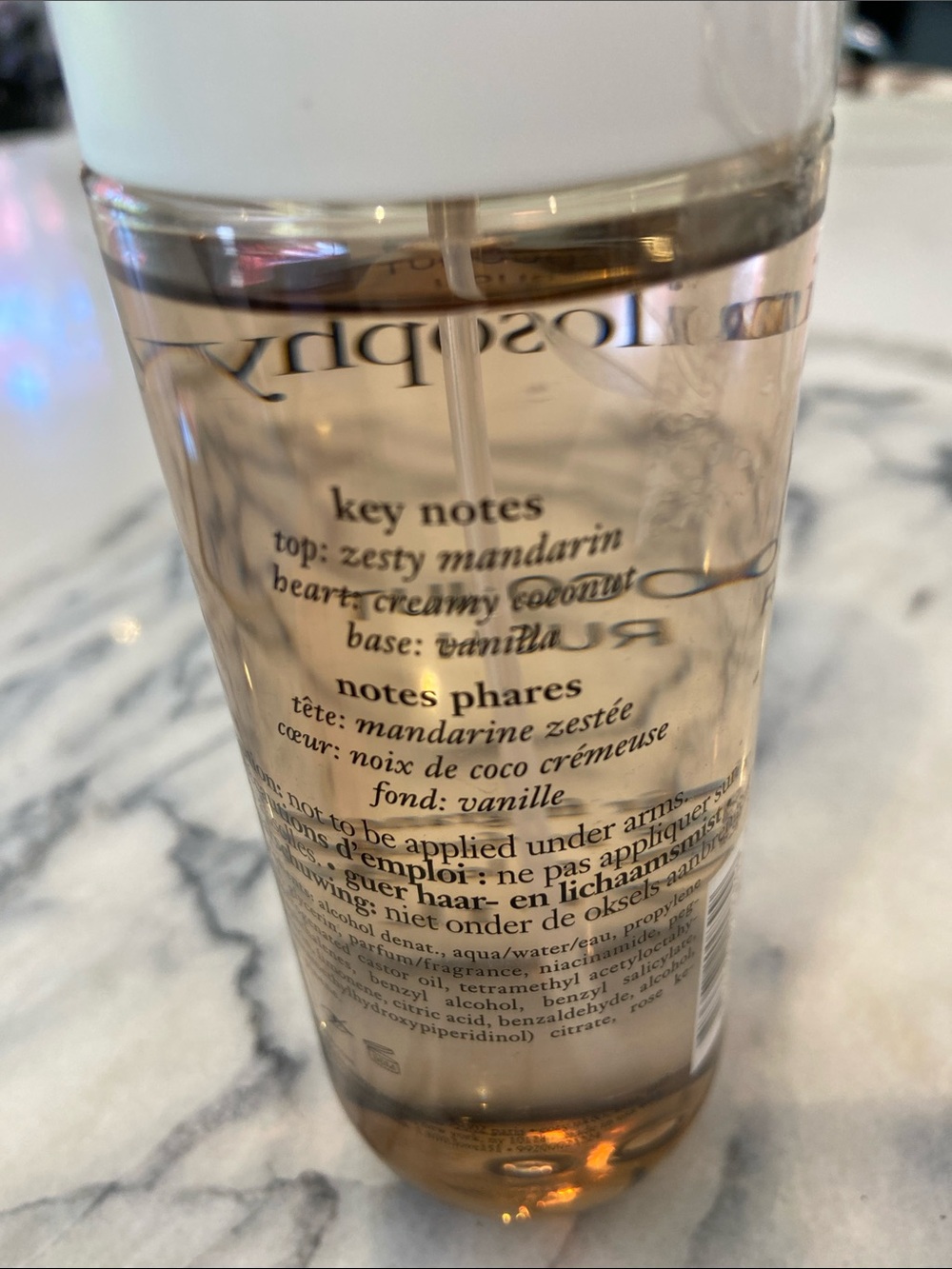 Philosophy Coconut Rush Body and Hair FragranceMist - New - Picture 3 of 3